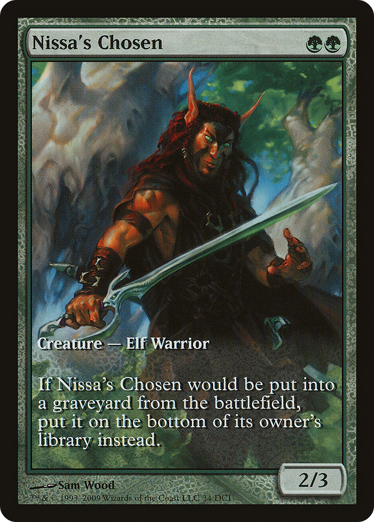 Nissa's Chosen (GAME-034) [Misc] DCI Promos MTG Single Wizards of the Coast