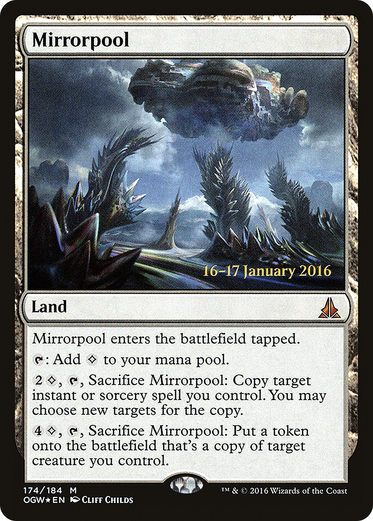Mirrorpool (PRE-174) [Oath of the Gatewatch Promos] Foil MTG Single Wizards of the Coast