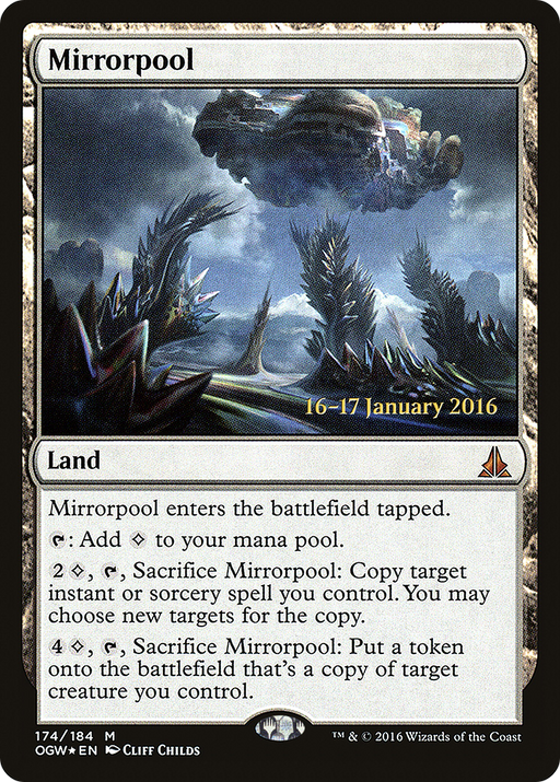Mirrorpool (PRE-174) [Oath of the Gatewatch Promos] Foil MTG Single Wizards of the Coast