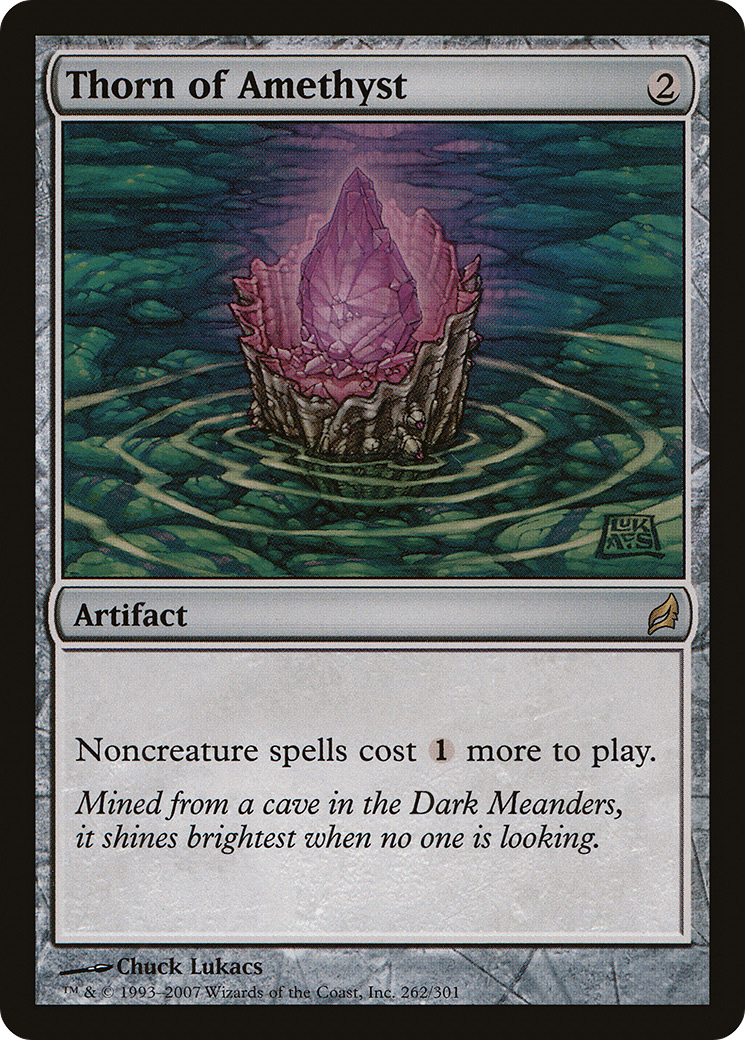 Thorn of Amethyst (LRW-262) [Lorwyn] MTG Single Wizards of the Coast