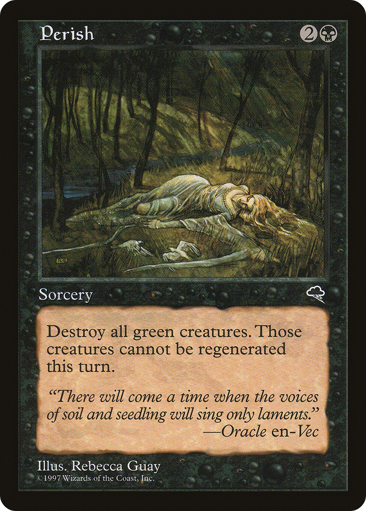Perish (TMP-147) [Tempest] MTG Single Wizards of the Coast