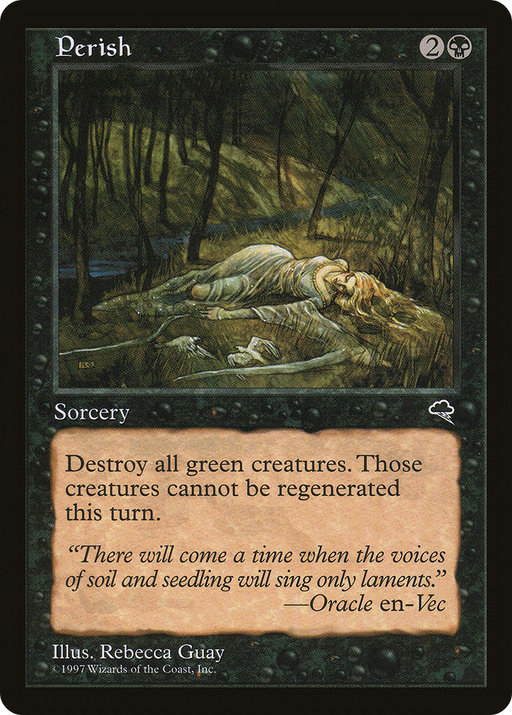 Perish (TMP-147) [Tempest] MTG Single Wizards of the Coast