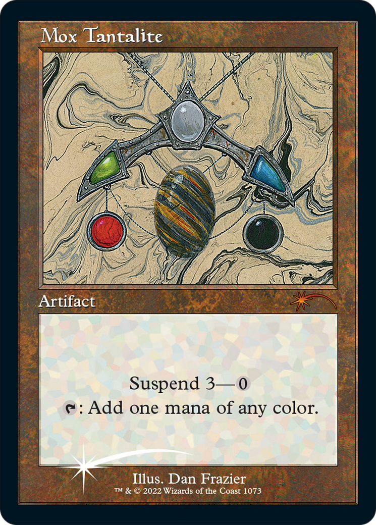 Mox Tantalite (SLD-1073) [Secret Lair] Drop Etched Foil MTG Single Wizards of the Coast