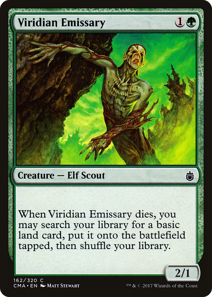 Viridian Emissary (CMA-162) [Commander Anthology] MTG Single Wizards of the Coast
