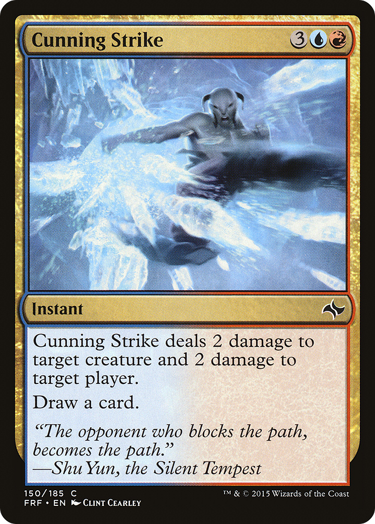 Cunning Strike (FRF-150) [Fate Reforged] Foil MTG Single Wizards of the Coast