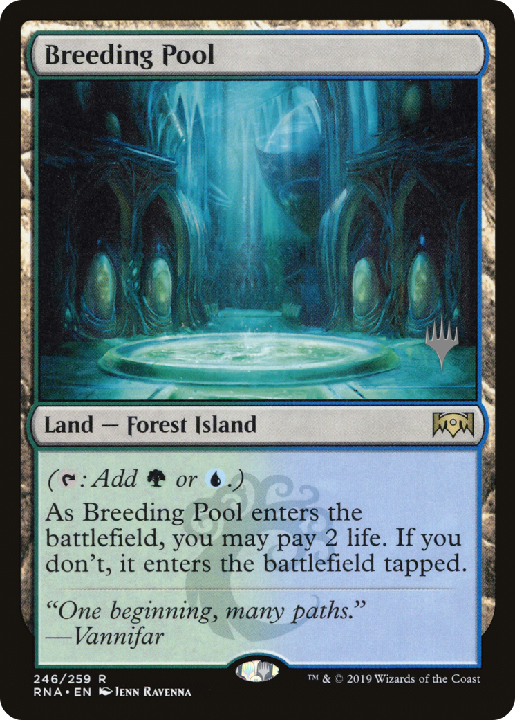 Breeding Pool (PPELD-246) [Ravnica Allegiance Promos] Foil MTG Single Wizards of the Coast