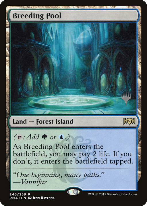 Breeding Pool (PPELD-246) [Ravnica Allegiance Promos] Foil MTG Single Wizards of the Coast