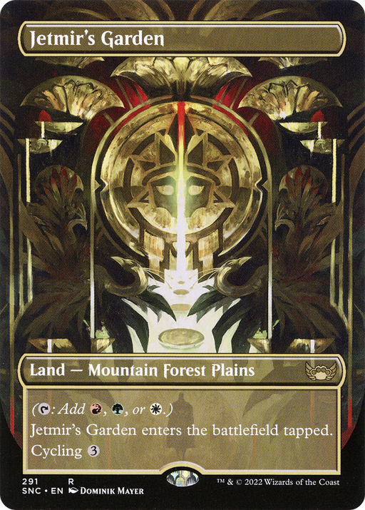 Jetmir's Garden (SNC-291) [Streets of New Capenna] (Borderless) MTG Single Wizards of the Coast