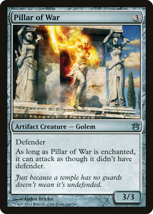 Pillar of War (BNG-160) [Born of the Gods] Foil MTG Single Wizards of the Coast