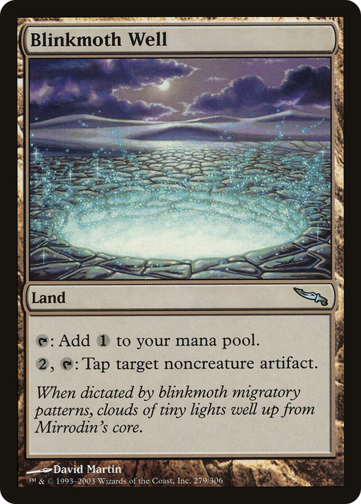 Blinkmoth Well (MRD-279) [Mirrodin] MTG Single Wizards of the Coast