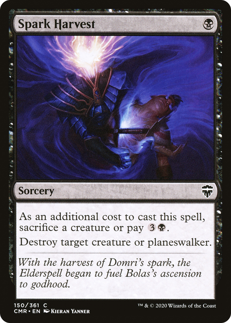 Spark Harvest (CMR-150) [Commander Legends] MTG Single Wizards of the Coast