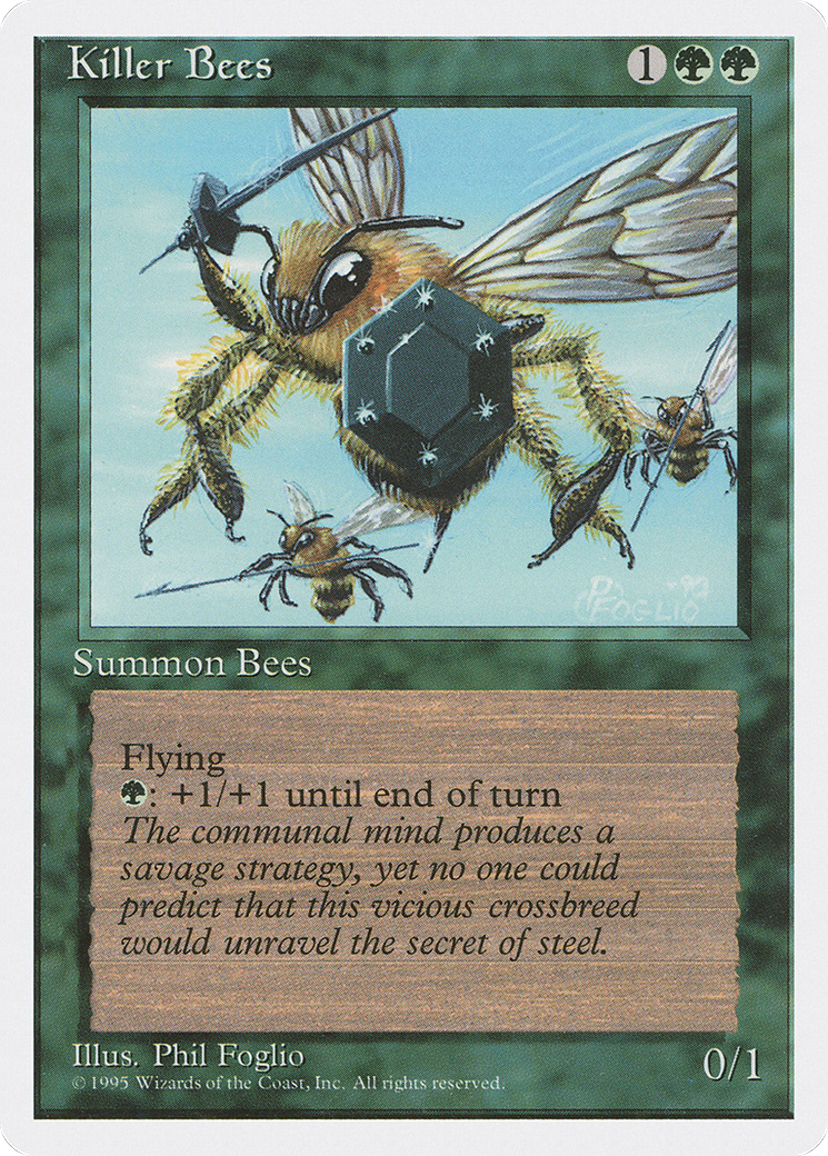 Killer Bees (4ED-) [Fourth Edition] MTG Single Wizards of the Coast