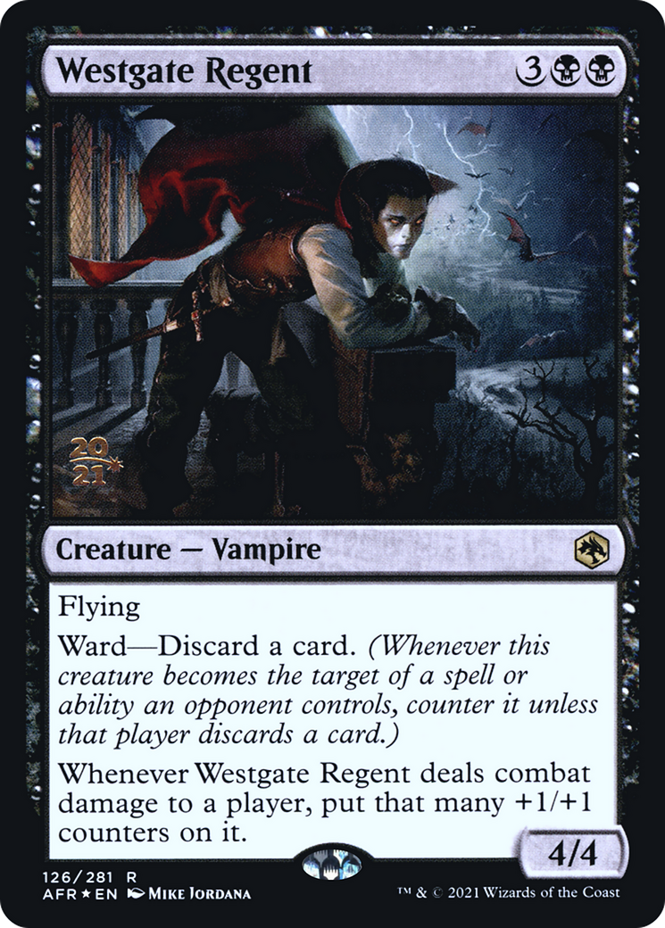 Westgate Regent (PRE-126) [Adventures in the Forgotten Realms Promos] Foil MTG Single Wizards of the Coast