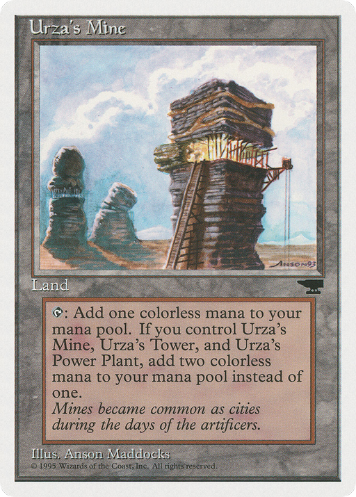 Urza's Mine (CHR-114D) [Chronicles] MTG Single Wizards of the Coast
