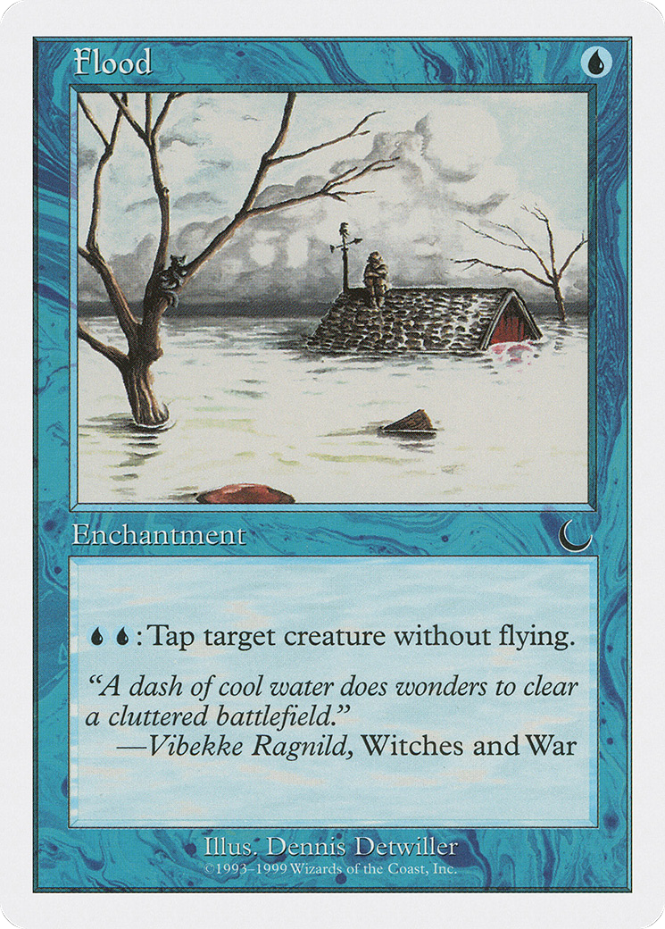 Flood (BRB-028) [Misc] Battle Royale Box Set MTG Single Wizards of the Coast