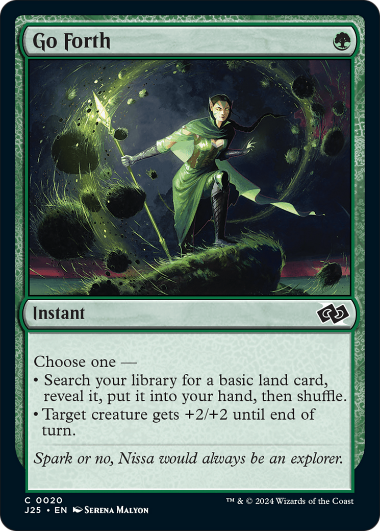 Go Forth (J25-020) [Foundations Jumpstart] MTG Single Wizards of the Coast