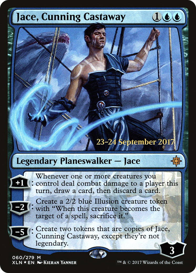 Jace, Cunning Castaway (PRE-060) [Ixalan Promos] Foil MTG Single Wizards of the Coast