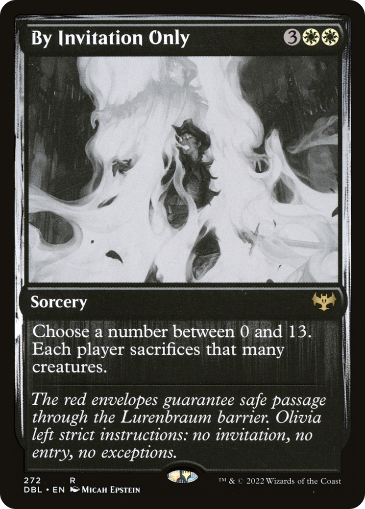 By Invitation Only (DBL-272) [Innistrad: Double Feature] MTG Single Wizards of the Coast