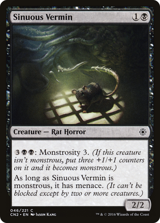 Sinuous Vermin (CN2-046) [Conspiracy: Take the Crown] Foil MTG Single Wizards of the Coast