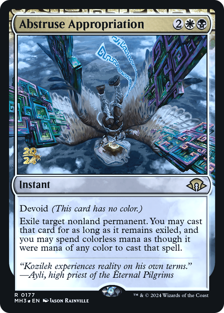 Abstruse Appropriation (PRE-177) [Modern Horizons 3 Promos] Foil MTG Single Wizards of the Coast