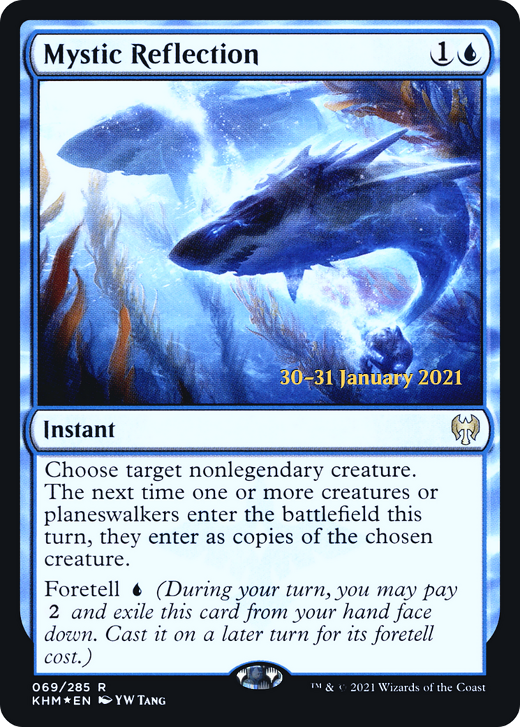 Mystic Reflection (PRE-069) [Kaldheim Promos] Foil MTG Single Wizards of the Coast