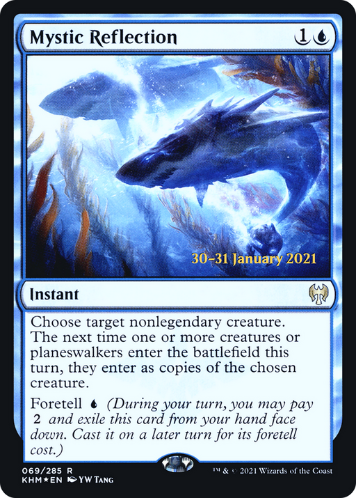 Mystic Reflection (PRE-069) [Kaldheim Promos] Foil MTG Single Wizards of the Coast