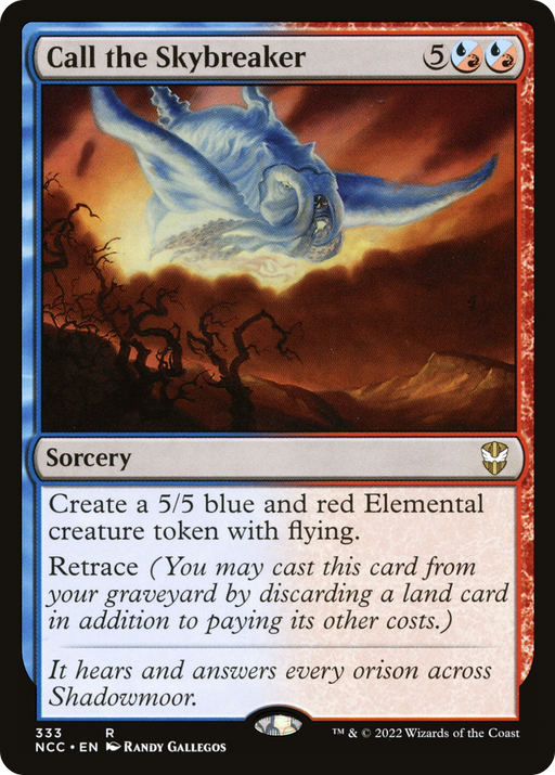 Call the Skybreaker (NCC-333) [New Capenna Commander] MTG Single Wizards of the Coast