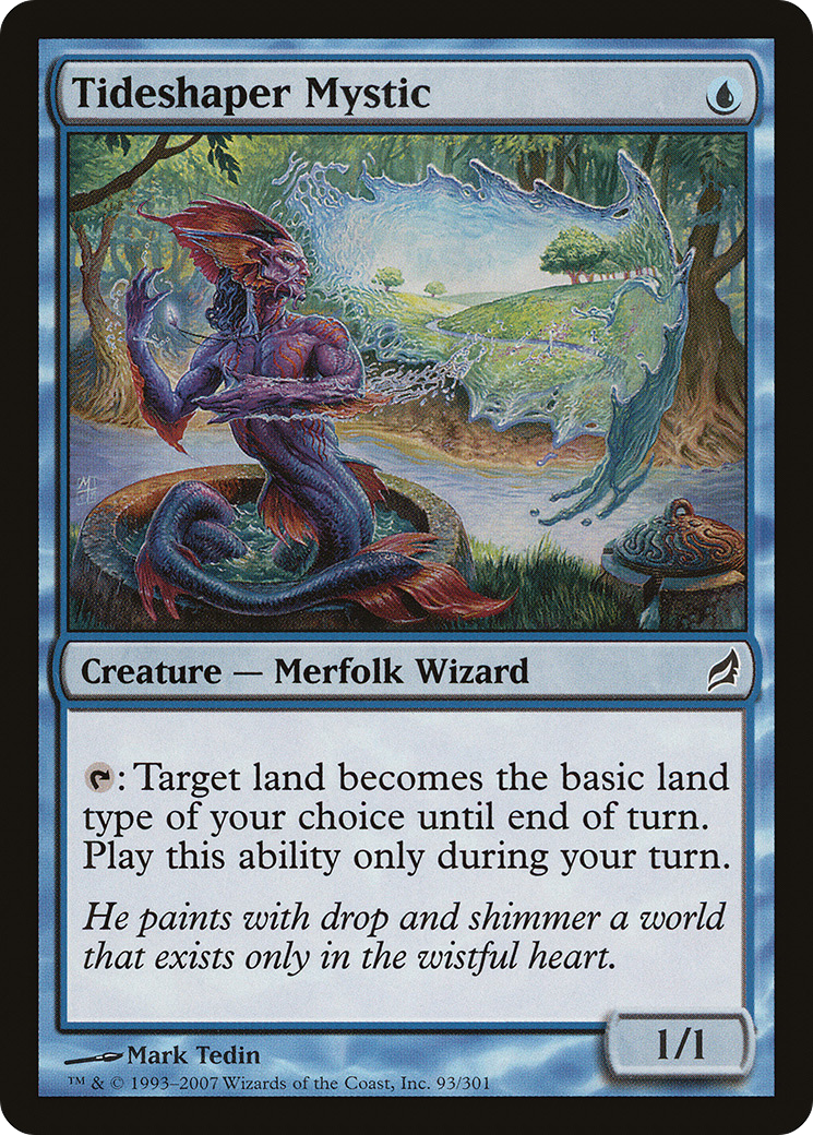 Tideshaper Mystic (LRW-093) [Lorwyn] MTG Single Wizards of the Coast