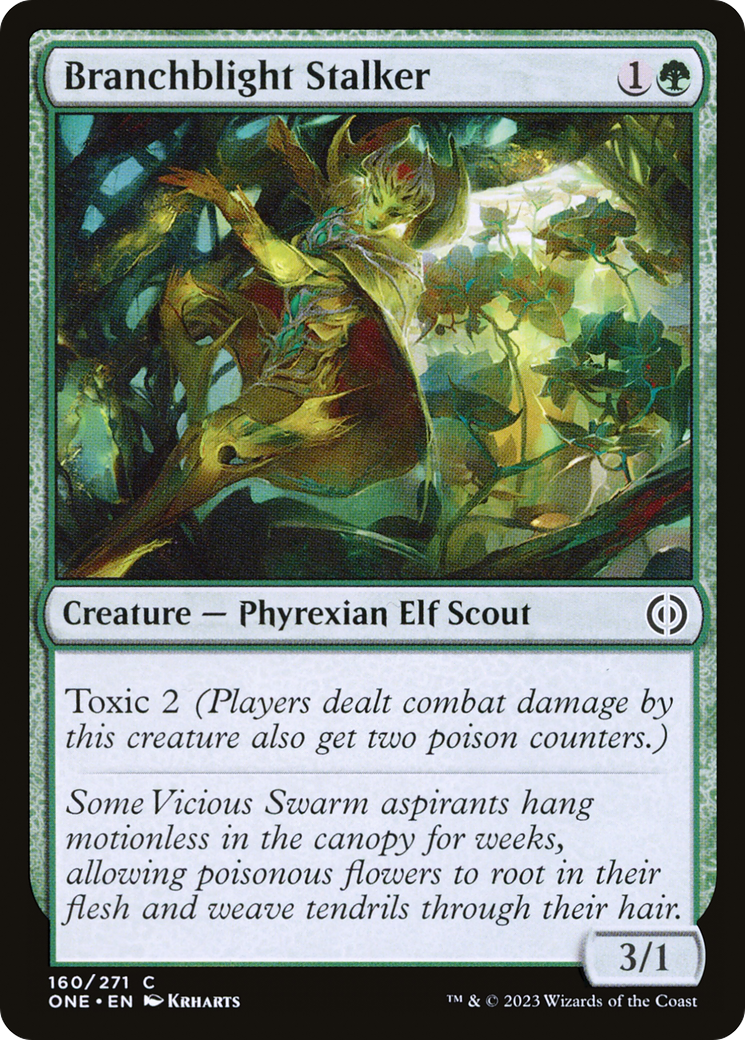 Branchblight Stalker (ONE-160) [Phyrexia: All Will Be One] MTG Single Wizards of the Coast