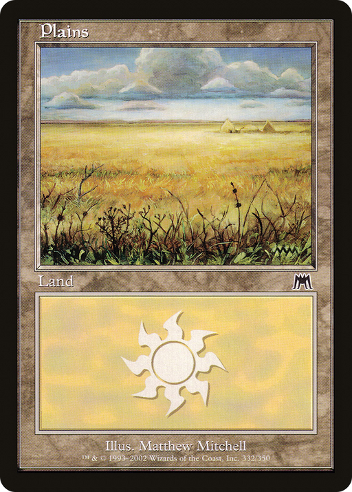 Plains (ONS-332) [Onslaught] Foil MTG Single Wizards of the Coast