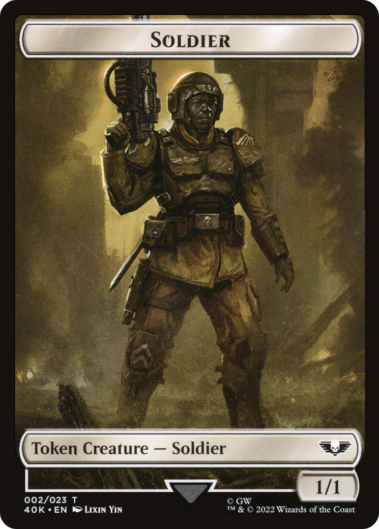 Soldier (T40K-002) [Tokens] Warhammer 40,000 Tokens MTG Single Wizards of the Coast