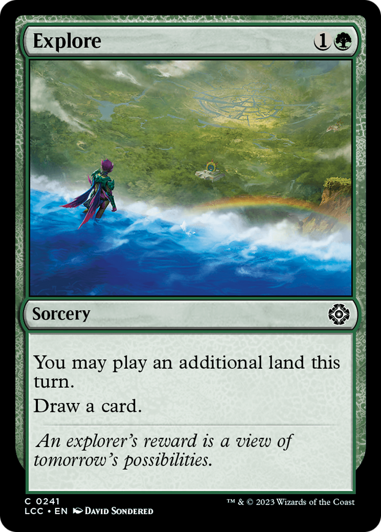 Explore (LCC-241) [The Lost Caverns of Ixalan Commander] MTG Single Wizards of the Coast