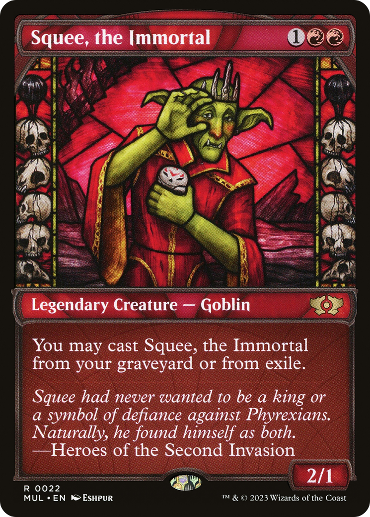 Squee, the Immortal (MUL-022) [Multiverse Legends] (Showcase) Foil MTG Single Wizards of the Coast