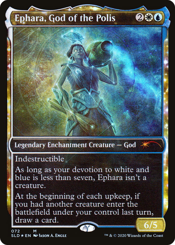 Ephara, God of the Polis (SLD-072) [Secret Lair] Drop (Showcase) Foil MTG Single Wizards of the Coast