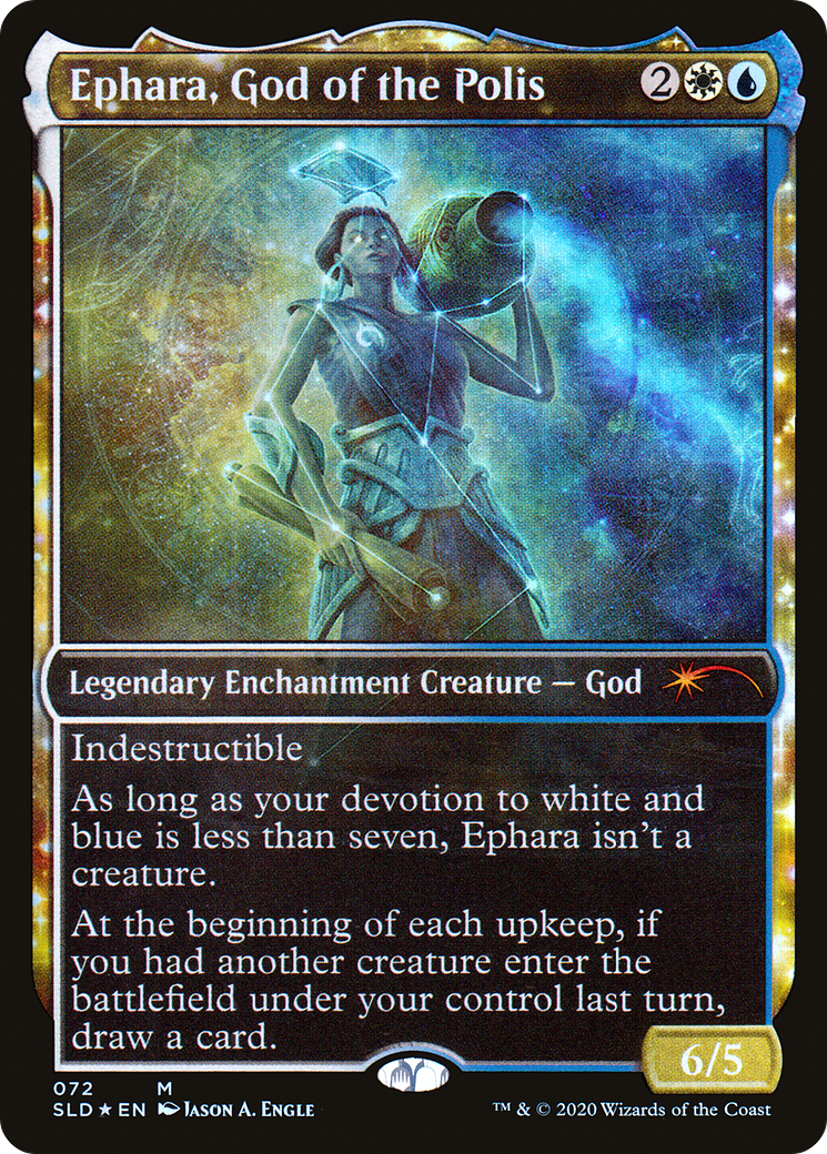 Ephara, God of the Polis (SLD-072) [Secret Lair] Drop (Showcase) Foil MTG Single Wizards of the Coast