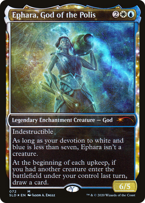 Ephara, God of the Polis (SLD-072) [Secret Lair] Drop (Showcase) Foil MTG Single Wizards of the Coast