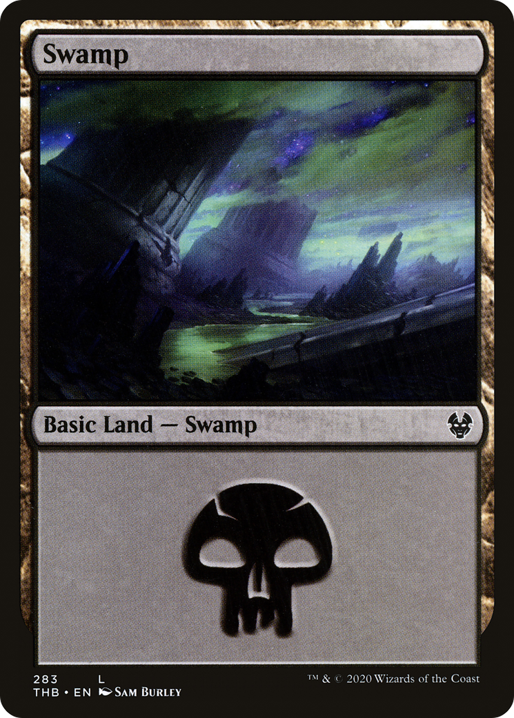 Swamp (THB-283) [Theros Beyond Death] MTG Single Wizards of the Coast