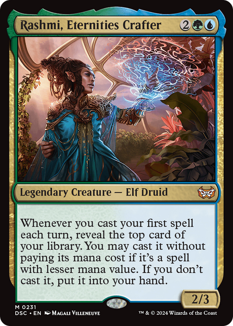 Rashmi, Eternities Crafter (DSC-231) [Duskmourn: House of Horror Commander] MTG Single Wizards of the Coast