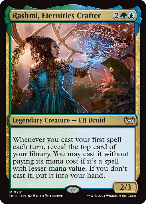 Rashmi, Eternities Crafter (DSC-231) [Duskmourn: House of Horror Commander] MTG Single Wizards of the Coast