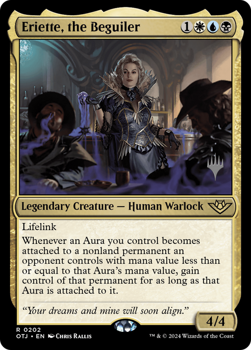 Eriette, the Beguiler (PPOTJ-202) [Outlaws of Thunder Junction Promos] MTG Single Wizards of the Coast