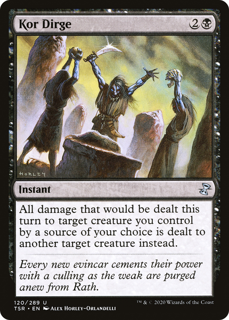 Kor Dirge (TSR-120) [Time Spiral Remastered] MTG Single Wizards of the Coast