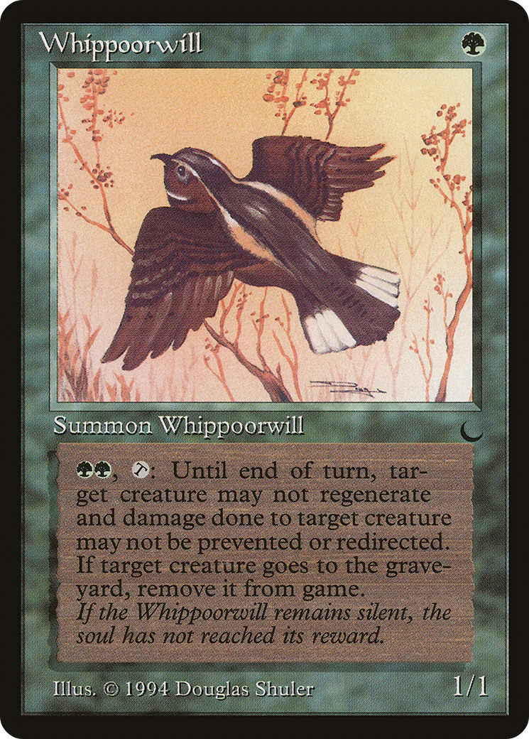 Whippoorwill (DRK-091) [Oldschool] The Dark MTG Single Wizards of the Coast