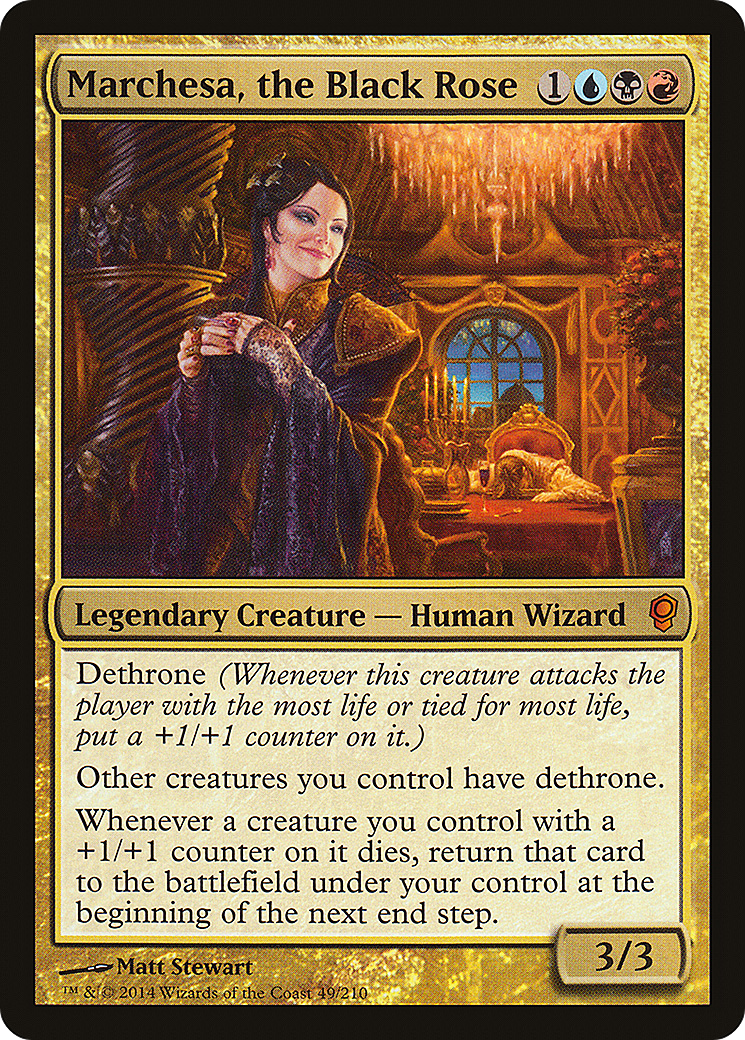 Marchesa, the Black Rose (CNS-049) [Conspiracy] MTG Single Wizards of the Coast