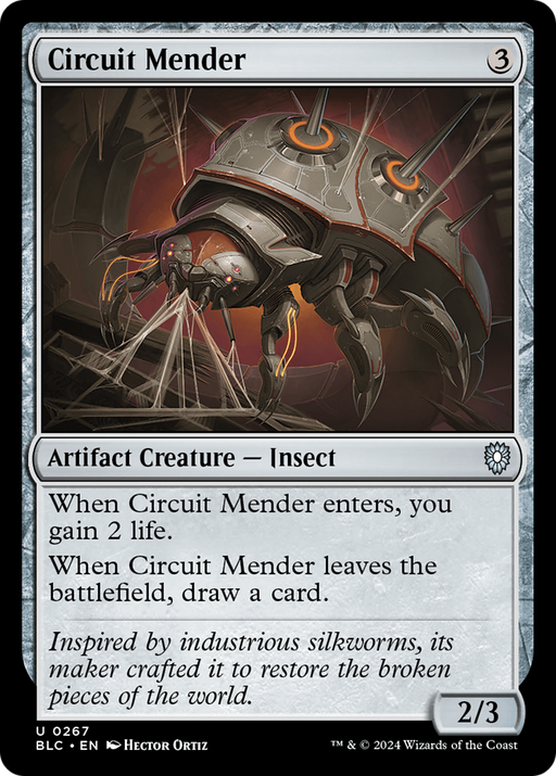 Circuit Mender (BLC-267) [Bloomburrow Commander] MTG Single Wizards of the Coast