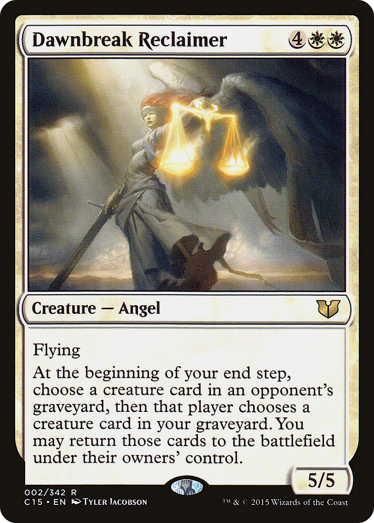 Dawnbreak Reclaimer (C15-002) [Commander 2015] MTG Single Wizards of the Coast