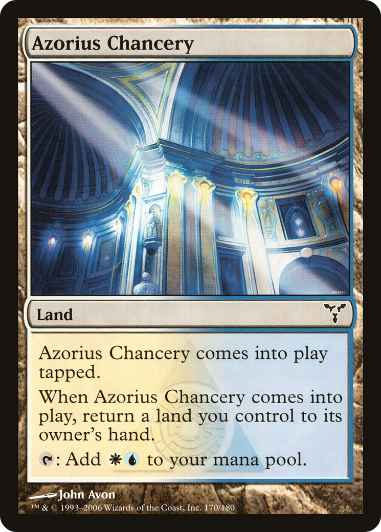 Azorius Chancery (DIS-170) [Dissension] MTG Single Wizards of the Coast