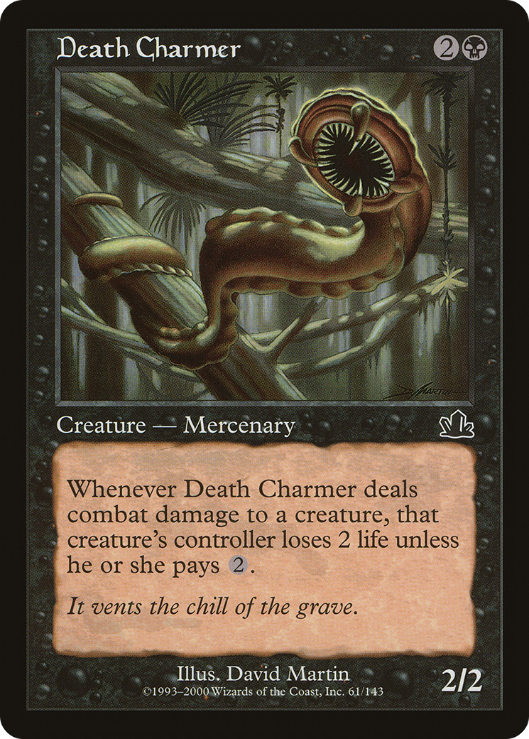 Death Charmer (PCY-061) [Prophecy] Foil MTG Single Wizards of the Coast