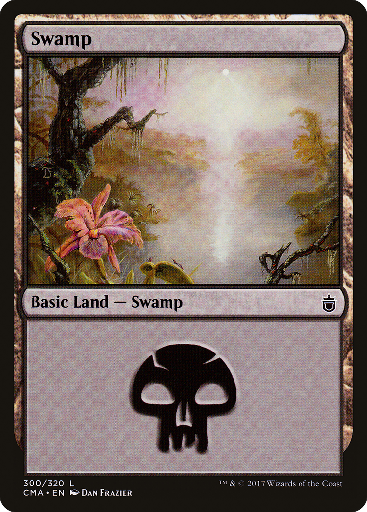 Swamp (CMA-300) [Commander Anthology] MTG Single Wizards of the Coast