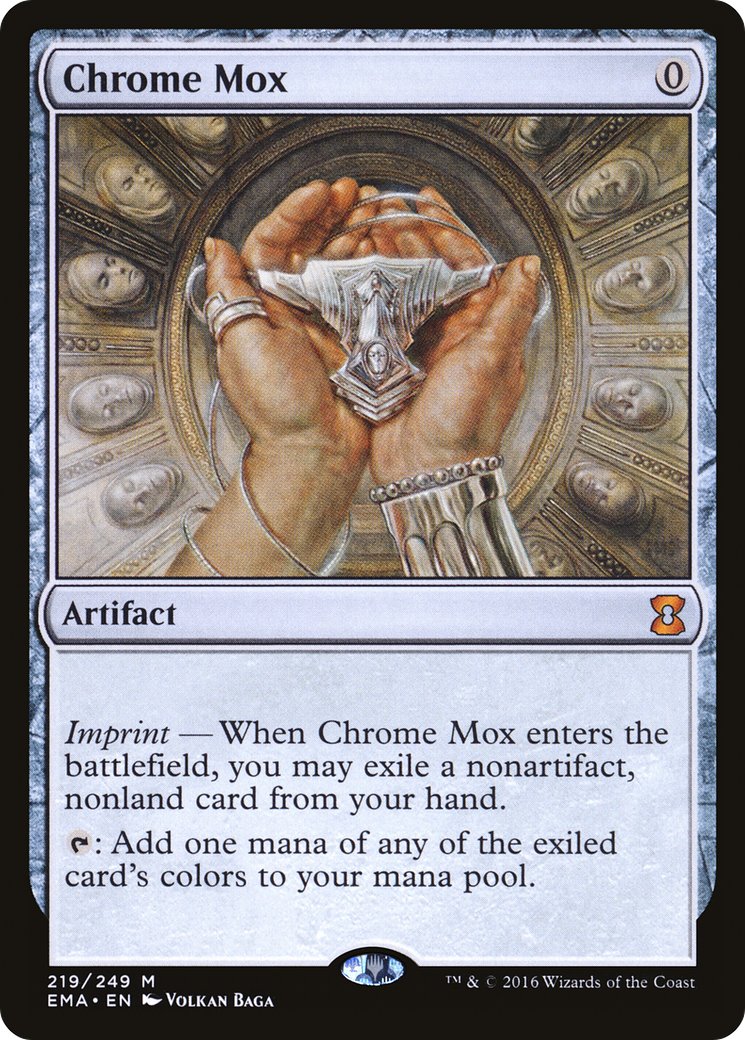 Chrome Mox (EMA-219) [Eternal Masters] MTG Single Wizards of the Coast