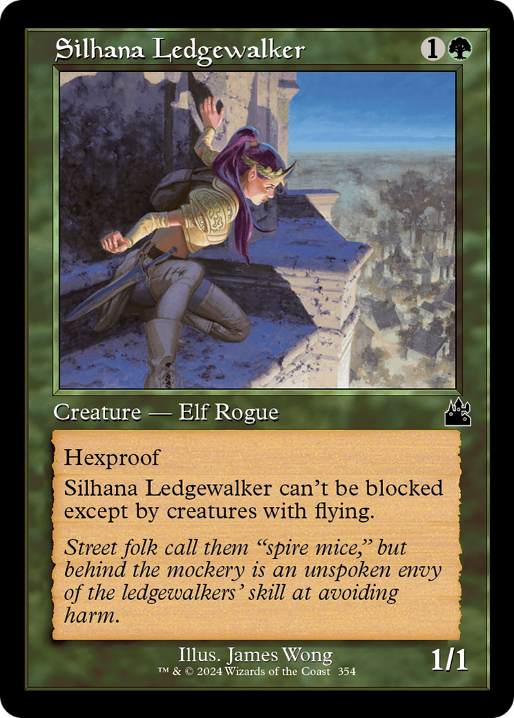 Silhana Ledgewalker (RVR-354) [Ravnica Remastered] Foil MTG Single Wizards of the Coast